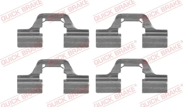 Sada prislusenstvi, oblozeni kotoucove brzdy QUICK BRAKE 109-1749 Sada prislusenstvi, oblozeni kotoucove brzdy QUICK BRAKE 109-1749
