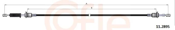 Tazne lanko, rucni prevodovka COFLE 11.2895 – OE 6025306287 Tazne lanko, rucni prevodovka COFLE 11.2895 – OE 6025306287