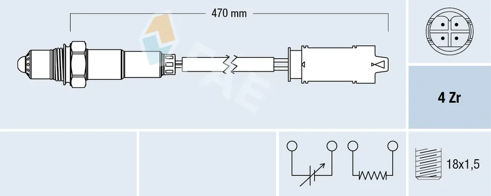 Lambda sonda FAE 77326