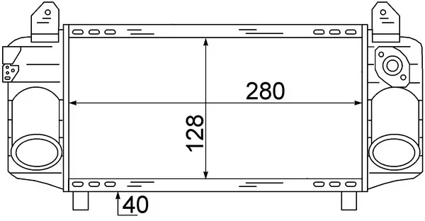 Chladič turba MAHLE CI72000S