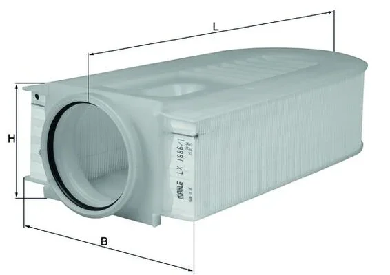 Vzduchový filtr KNECHT LX1686/1