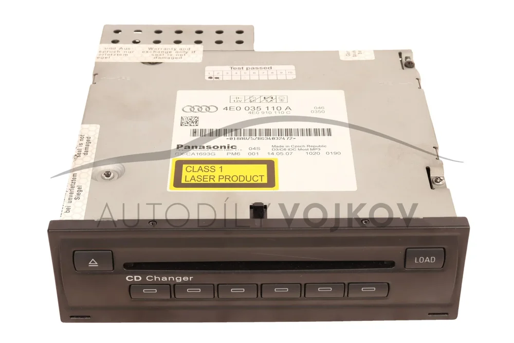 CD měnič 4E0057110C v:87897 CD měnič 4E0057110C v:87897
