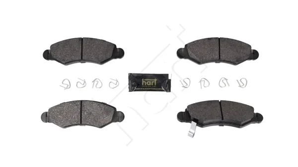Sada brzdových destiček, kotoučová brzda HART 261803