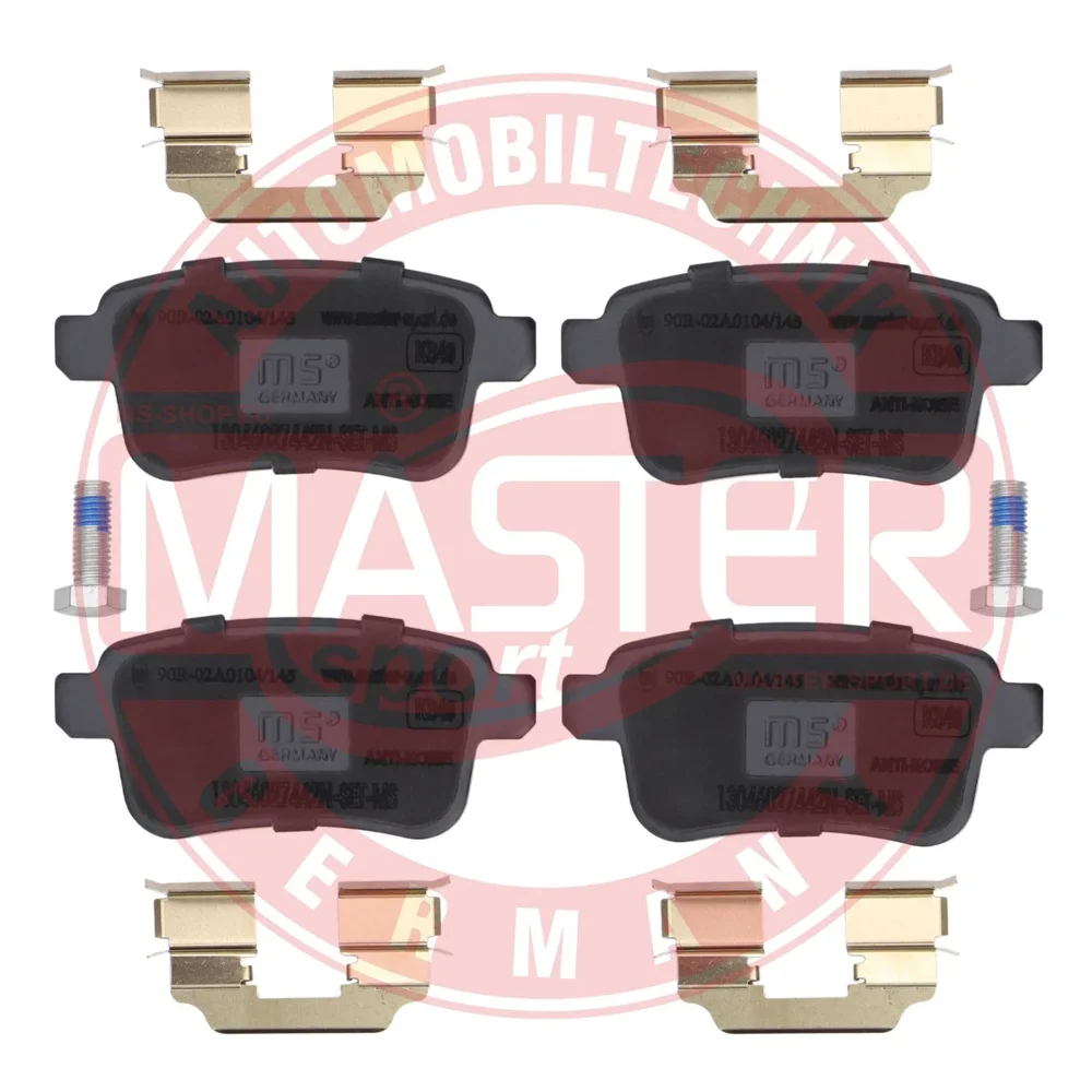 Brzdové platničky-sada PREMIUM MASTER-SPORT GERMANY 13046027442N-SET-MS