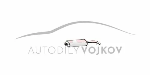 Díl výfuku střední v:6205 Díl výfuku střední v:6205