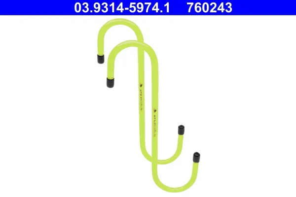 Háky, brzdový třmen ATE 03.9314-5974.1 Háky, brzdový třmen ATE 03.9314-5974.1