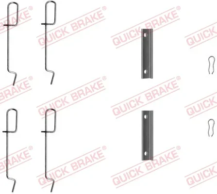 Sada prislusenstvi, oblozeni kotoucove brzdy QUICK BRAKE 109-1125 Sada prislusenstvi, oblozeni kotoucove brzdy QUICK BRAKE 109-1125