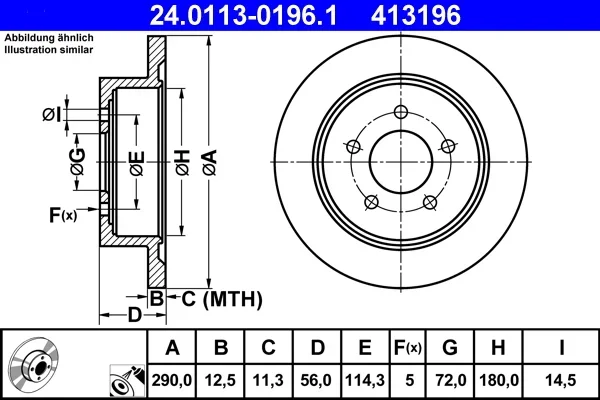 Brzdové kotouče Starline PB1508 Brzdové kotouče Starline PB1508
