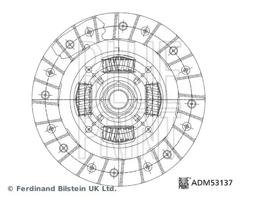 Spojková lamela BLUE PRINT ADM53137