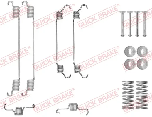 Sada příslušenství, brzdové čelisti QUICK BRAKE 105-0034