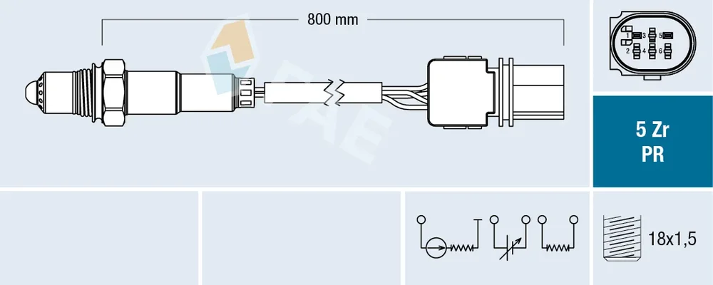 Lambda sonda FAE 75051