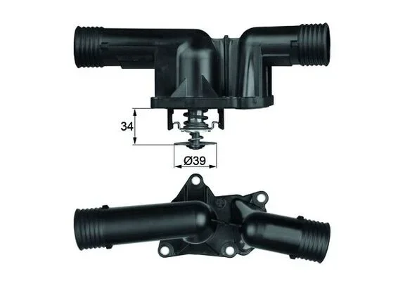 Termostat, chladivo MAHLE TI2495