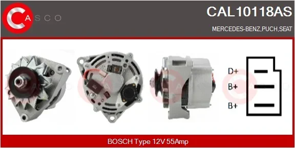 generátor CASCO CAL10118AS generátor CASCO CAL10118AS