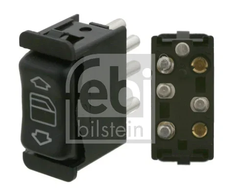 Spínač, zvedací zařízení oken FEBI BILSTEIN 23321 Spínač, zvedací zařízení oken FEBI BILSTEIN 23321