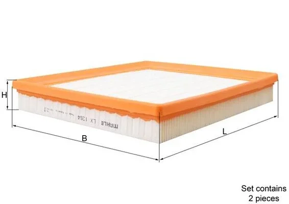 Vzduchový filtr KNECHT LX1264/S