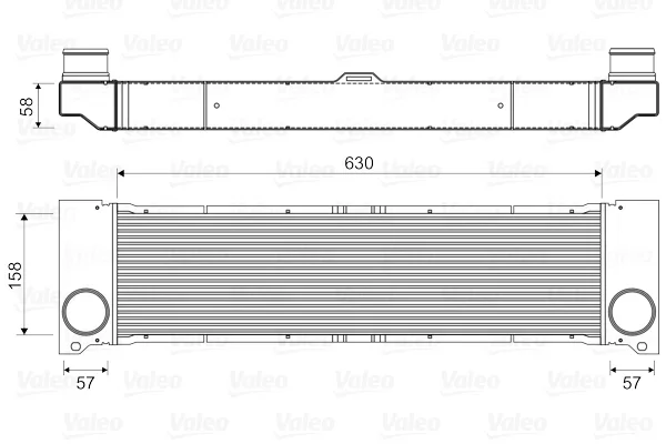 Chladič turba VALEO 818356 Chladič turba VALEO 818356