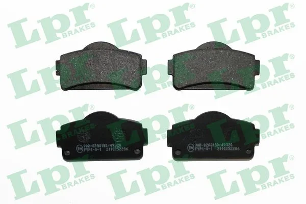 Sada brzdových destiček, kotoučová brzda LPR 05P2286 – OE 1008464