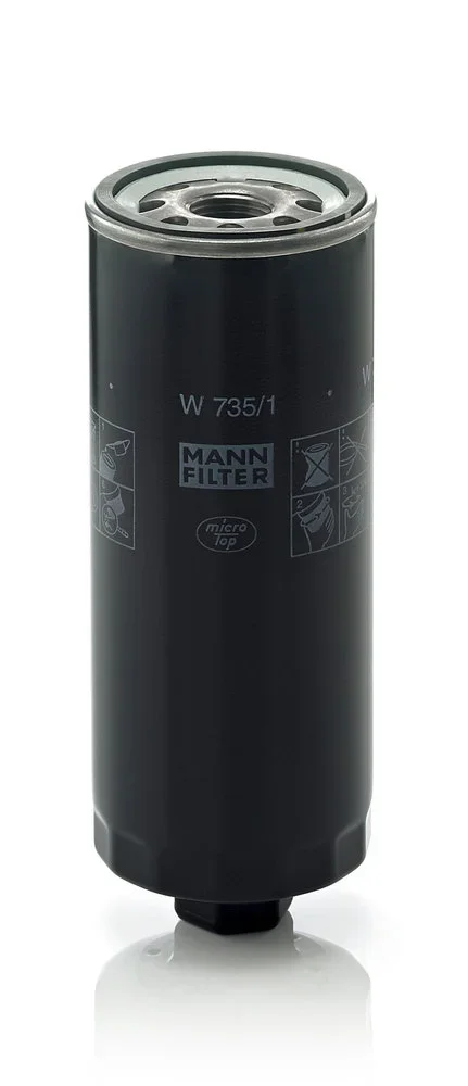 Olejový filtr MANN-FILTER W735/1