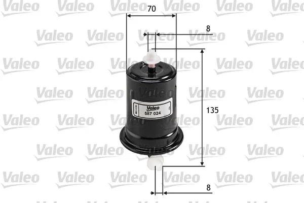 Palivový filtr VALEO 587024