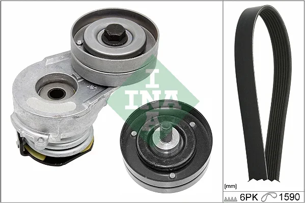 Sada žebrovaných klínových řemenů Schaeffler INA 529034510