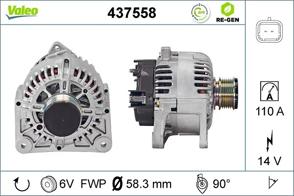 generátor VALEO 437558