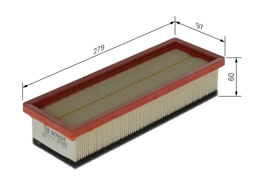 BO F026400036 Filtr vzduchový BOSCH