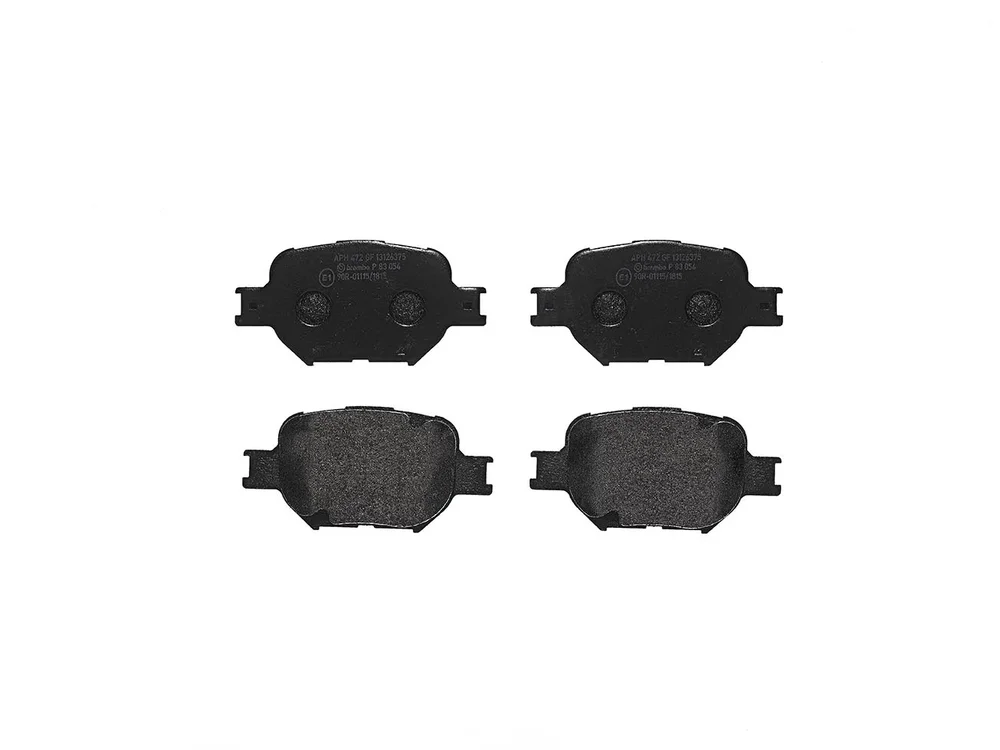 Sada brzdových destiček, kotoučová brzda BREMBO P83054