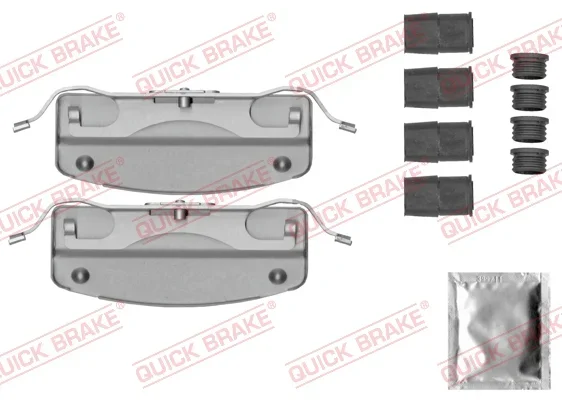 Sada prislusenstvi, oblozeni kotoucove brzdy QUICK BRAKE 109-0041 Sada prislusenstvi, oblozeni kotoucove brzdy QUICK BRAKE 109-0041