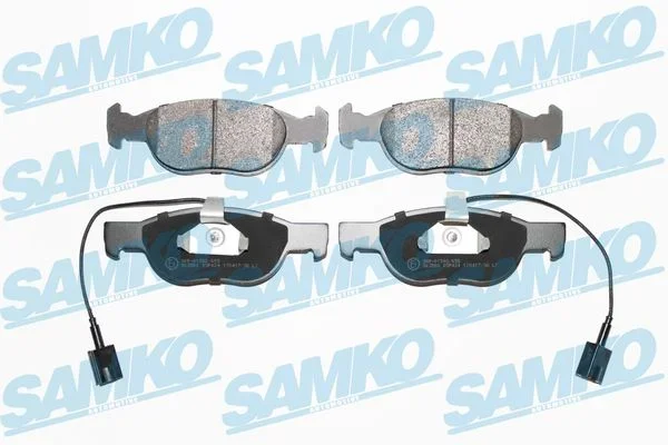 Sada brzdových destiček, kotoučová brzda SAMKO 5SP424