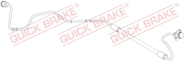 Brzdová hadice QUICK BRAKE 96.014 – OE 4886Z6