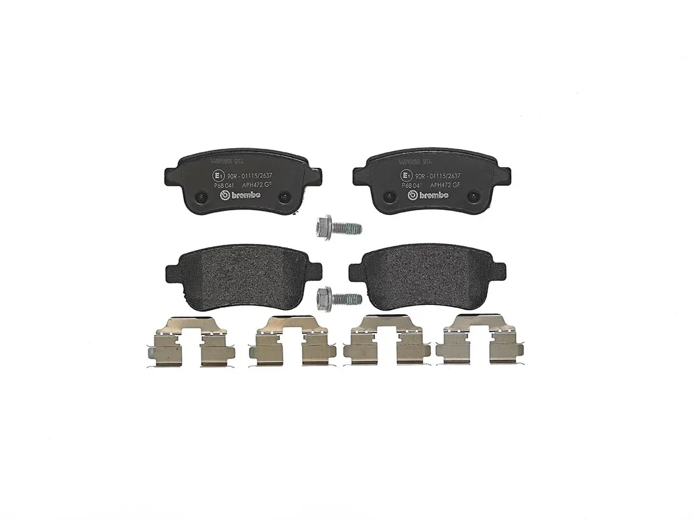 Sada brzdových destiček, kotoučová brzda BREMBO P68041