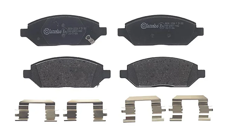 Sada brzdových destiček, kotoučová brzda BREMBO P59088