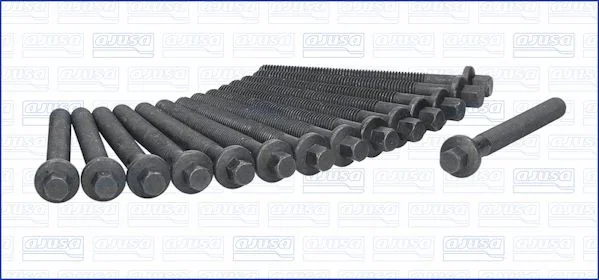 Sada sroubu pro hlavy valcu AJUSA 81063900 Sada sroubu pro hlavy valcu AJUSA 81063900